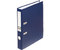 Папка-регистратор Index с односторонним ПВХ-покрытием, корешок 50 мм, темно-синий