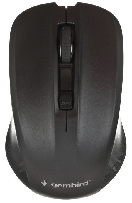 Клавиатура и мышь Gembird Wireless KBS-WM-03-RU, беспроводные, черные