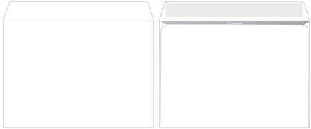 Конверт почтовый 162*229 мм (С5), силикон, чистый