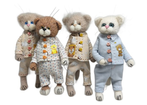 Игрушка мягкая «Кот» (Пинчук М.Ю.), 7×8,5×16 см, ассорти Игрушка мягкая «Кот» (Пинчук М.Ю.), 7×8,5×16 см, ассорти