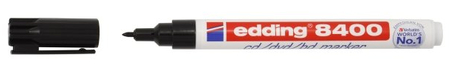 Маркер для дисков CD/DVD Edding 8400, черный Маркер для дисков CD/DVD Edding 8400, черный