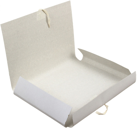 Папка картонная на завязках «Папка для бумаг» Brauberg Standard, А4, ширина корешка 20 мм, плотность 440 г/м2, мелованная, белая Папка картонная на завязках «Папка для бумаг» Brauberg Standard, А4, ширина корешка 20 мм, плотность 440 г/м2, мелованная, белая