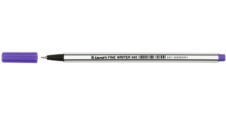 Лайнер Luxor Fine Writer 045, толщина линии 0,8 мм, фиолетовый Лайнер Luxor Fine Writer 045, толщина линии 0,8 мм, фиолетовый