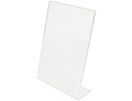 Подставка настольная для рекламных материалов из оргстекла Berlingo Standard