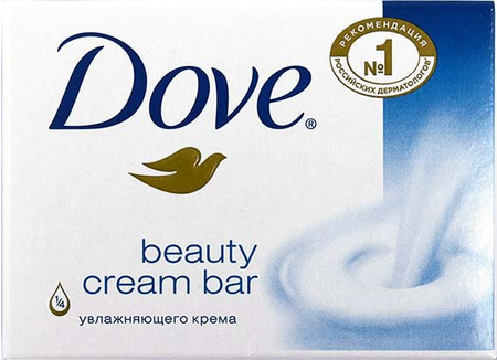 Крем-мыло туалетное Dove, 75 г, «Красота и уход»