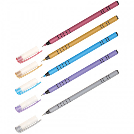 Ручка шариковая OfficeSpace Mettalic Eclat, корпус ассорти, стержень синий Ручка шариковая OfficeSpace Mettalic Eclat, корпус ассорти, стержень синий