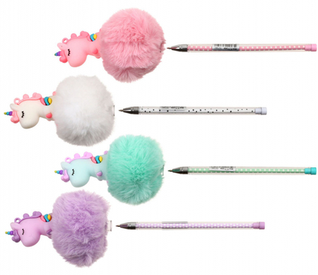 Ручка шариковая Meshu, Candy Unicorn, корпус ассорти, стержень синий Ручка шариковая Meshu, Candy Unicorn, корпус ассорти, стержень синий