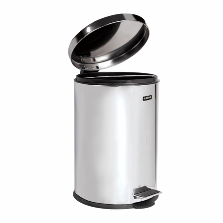 Ведро-контейнер для мусора с педалью Laima Classic, 5 л, нержавеющая сталь