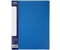 Папка пластиковая с боковым зажимом «Стамм. Кристалл», толщина пластика 0,7 мм, синяя