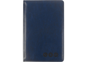 Книга телефонная OfficeSpace Nebraska (А5), 140×210 мм, 80 л., линия, темно-синяя