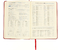 Ежедневник недатированный Attache Classic, 145*205 мм, 136 л., красный