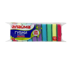 Губки для посуды Laima Maxi, 65×95×25 мм, 10 шт.
