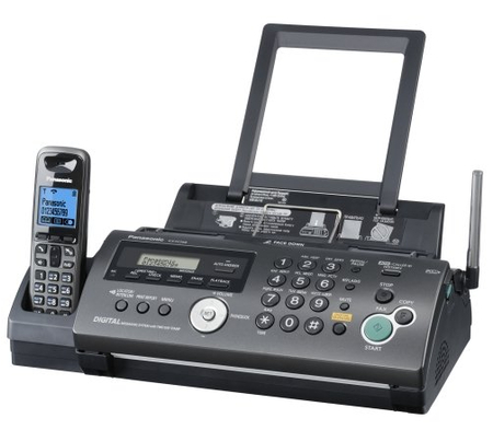 Факс Panasonic KX-FC 268RU, темно-серебристый металлик