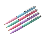 Ручка шариковая автоматическая Schneider К15, корпус ассорти, стержень синий