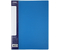Папка-скоросшиватель пластиковая с пружиной «Стамм. Кристалл», толщина пластика 0,7 мм, синяя