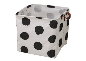 Корзина для хранения текстильная Sima-Land, 33×33×31 см, «Далматин»