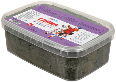 Глина для скульптурной лепки ARTSpace порошковая, 1 кг, голубая