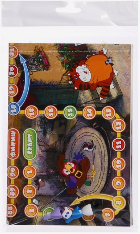 Игра-ходилка мини «Союзмультфильм», «Возвращение блудного попугая» Игра-ходилка мини «Союзмультфильм», «Возвращение блудного попугая»