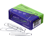 Скрепки проволочные inФормат, 50 мм, 50 шт., округлые, без покрытия