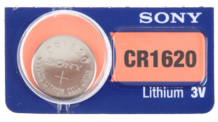 Батарейка литиевая Sony Lithium, CR1620, 3V