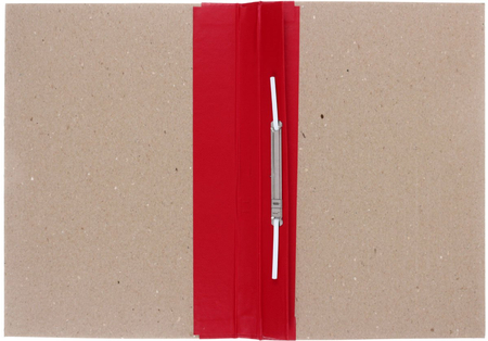 Папка картонная со скоросшивателем «Деловые ресурсы», А4, ширина корешка 20 мм, плотность 1240 г/м2, серая 