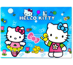 Папка-конверт пластиковая на кнопке Hello Kitty А4, с рисунком