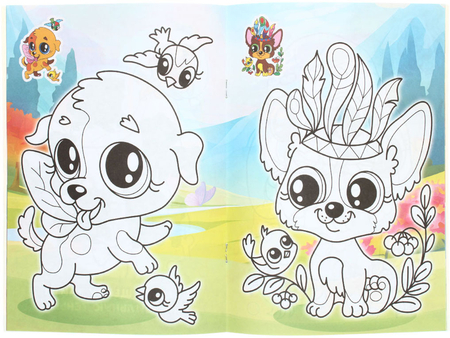 Раскраска с заданиями А5 «Для мальчиков и девочек», 8 л., ассорти Раскраска с заданиями А5 «Для мальчиков и девочек», 8 л., ассорти