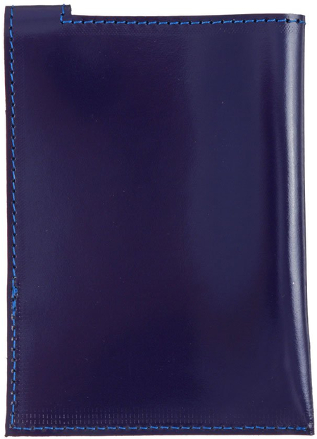 Футляр для паспорта «Кинг» 6053, 100*140 мм, гладкий, темно-синий