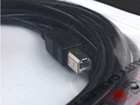 Кабель Mirex USB 2.0 AM-BM, 5 м, черный Кабель Mirex USB 2.0 AM-BM, 5 м, черный