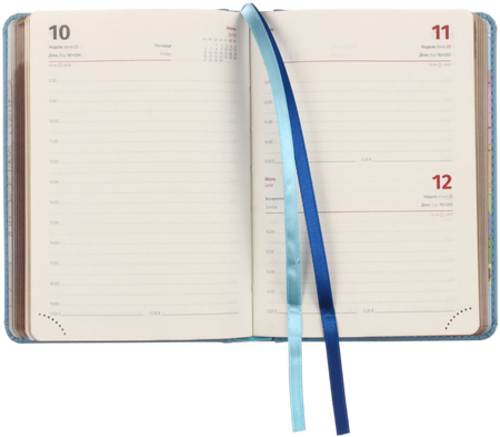 Ежедневник датированный на 2022 год Berlingo Starlight S (А6), 110*155 мм, 184 л., голубой