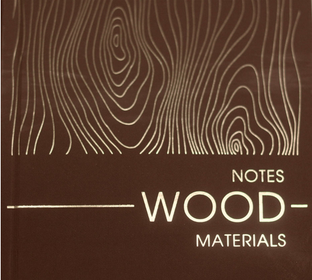 Книжка записная Materials, 110*150 мм, 80 л., точки, Wood