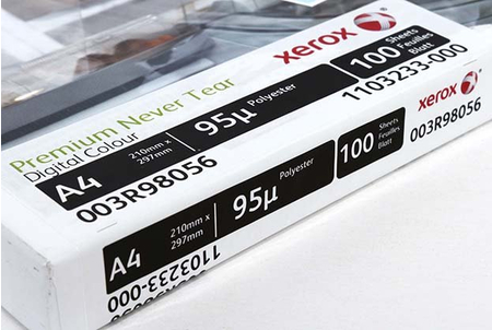 Пленка нервущаяся Xerox Premium Never Tear, А4 (210*297 мм), 95 мкм, 100 л. 