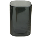 Стакан для канцелярских принадлежностей «Стамм. Фаворит», 100×70 мм, тонированный черный