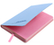 Книжка записная Notebook, 95*145 мм, 80 л., линия, голубой+розовый