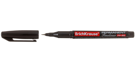Лайнер ErichKrause FP-50, толщина линии 0,6 мм, черный Лайнер ErichKrause FP-50, толщина линии 0,6 мм, черный