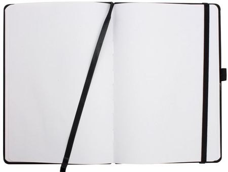 Блокнот FoxArt, 142*208 мм, 96 л., «Настольная книга бизнес леди», черный