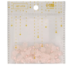 Декор для творчества пластиковый Sima-Land, «Лапка», розовый, светится в темноте (акрил)