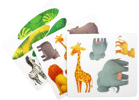 Мягкий 3D конструктор «Феникс Премьер», 20*23 см, «Джунгли»