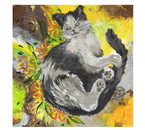 Картина «Котик» (Сильченко А.С.), 40×40 см