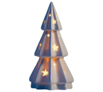 Фигура светодиодная «Ёлочка со звёздами», 13×6,5×6,5 см, тёплый белый свет