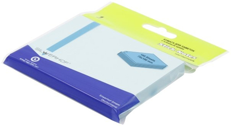 Бумага для заметок с липким краем Silwerhof, 75*100 мм, 1 блок*100 л., голубая Бумага для заметок с липким краем Silwerhof, 75*100 мм, 1 блок*100 л., голубая