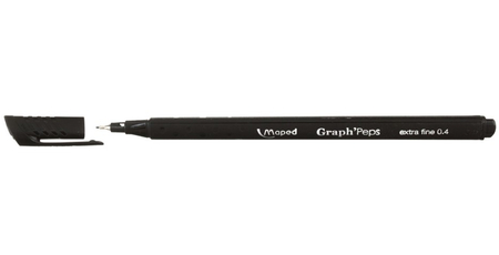 Лайнер Maped Graph'Peps, толщина линии 0,4 мм, черный