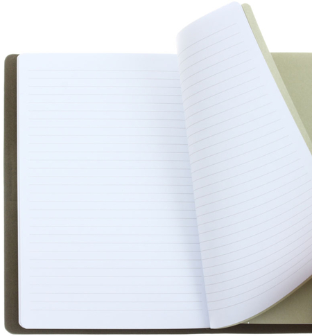 Книжка записная Lorex Duo, 150*205 мм, 184 л., оливковая Книжка записная Lorex Duo, 150*205 мм, 184 л., оливковая