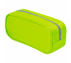 Пенал-косметичка однокамерный Brauberg King Size, 200×80×90 мм, Neon Green