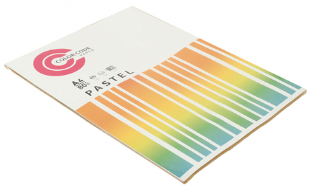 Бумага офисная цветная Color Code Pastel, А4 (210*297 мм), 80 г/м2, 50 л., персиковая Бумага офисная цветная Color Code Pastel, А4 (210*297 мм), 80 г/м2, 50 л., персиковая