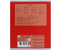 Тетрадь предметная А5, 40 л. на скобе «Однотонная серия», 165*202 мм, клетка, «Английский язык» (белизна бумаги менее 80%)