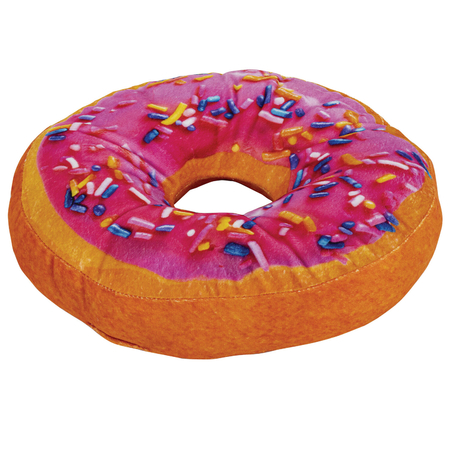 Игрушка мягкая WooZoo, 30*30 см, «Пончик», ассорти