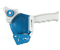 Диспенсер для клейкой ленты упаковочной Economix, для клейкой ленты шириной до 50 мм, серый с голубым