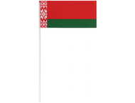 Флажок Республики Беларусь (из бумаги на полипропиленовой трубке)