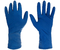 Перчатки латексные одноразовые Flexy Gloves A.D.M, размер L, 25 пар (50 шт.), синие
